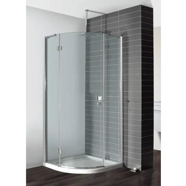 Crosswater   Design Quadrant Single Hinged Door Shower Enclosure Width 900mm