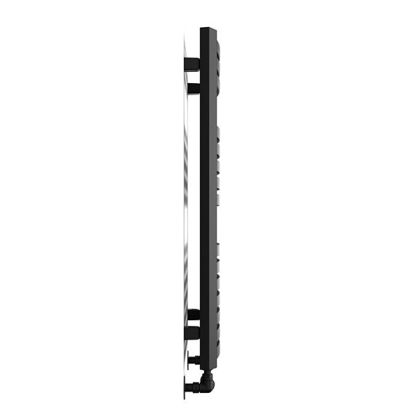 Terma Dexter Matt Black Heated Towel Rail 860 x 400mm - Image 6