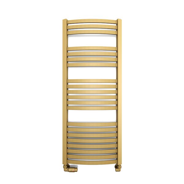 Terma Dexter Brass Heated Towel Rail 1220 x 500mm - Image 3