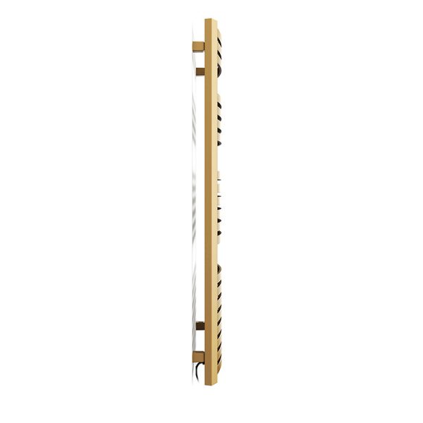 Terma Dexter Brass Heated Towel Rail 1220 x 500mm - Image 5