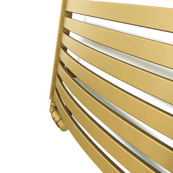 Terma Dexter Brass Heated Towel Rail 1760 x 500mm - Image 2