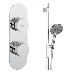 Crosswater   Dial Central 1 Control Shower Valve with 3 Mode Shower Kit