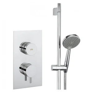 Crosswater   Dial Kai Lever 1 Control Shower Valve with 3 Mode Shower Kit