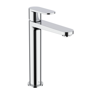 Crosswater Drift Tall Mono Basin Mixer with Clicker Waste   Chrome