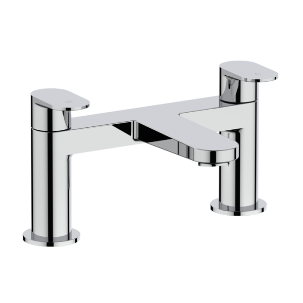 Crosswater Drift Bath Filler   Chrome