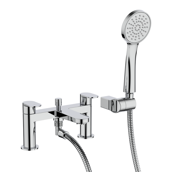 Crosswater Drift Bath Shower Mixer with Kit   Chrome