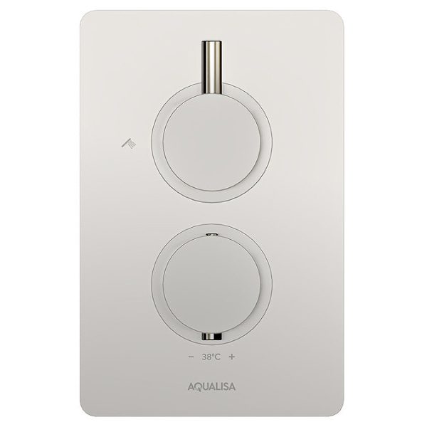 Aqualisa Dream Round Thermostatic Mixer Shower with Adjustable Head - Image 4