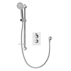 Aqualisa Dream Round Thermostatic Mixer Shower with Adjustable Head