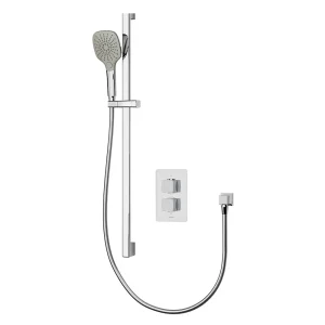 Aqualisa Dream Square Thermostatic Mixer Shower with Adjustable Head