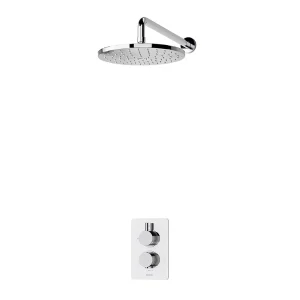 Aqualisa Dream Round Thermostatic Mixer Shower with Wall Fixed Head