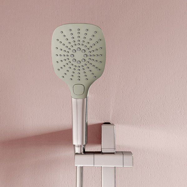Aqualisa Dream Square Thermostatic Mixer Shower with Adjustable and Wall Fixed Heads - Image 5