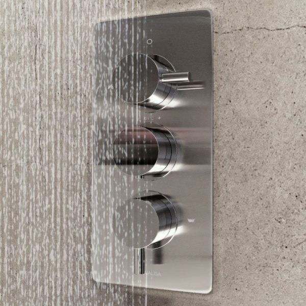 Aqualisa Dream Round Thermostatic Mixer Shower with Adjustable Head, Wall Fixed Head and Bath Fill - Image 6