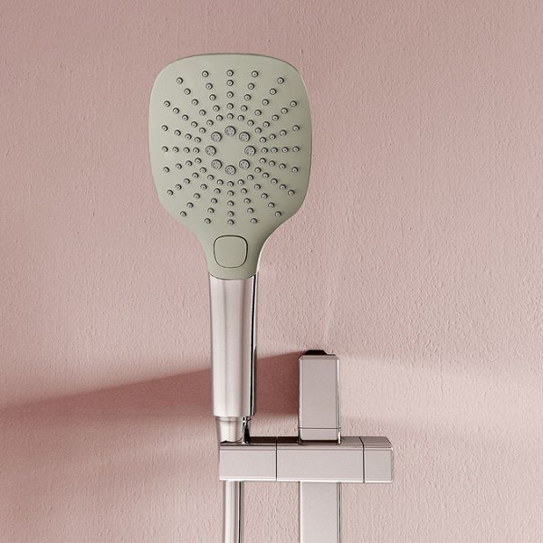 Aqualisa Dream Square Thermostatic Mixer Shower with Adjustable Head, Wall Fixed Head and Bath Fill - Image 5