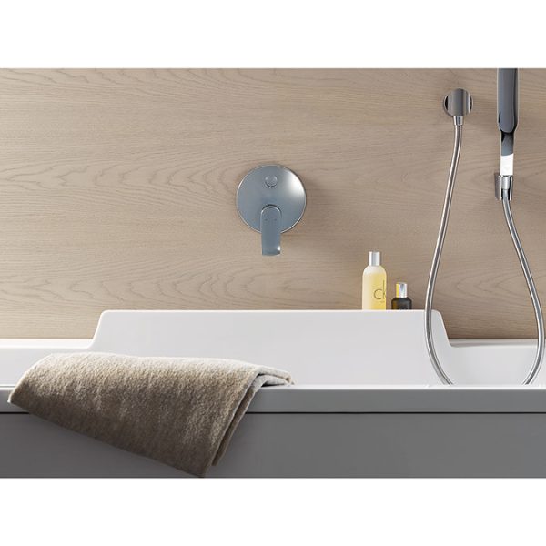 Duravit DuraStyle Rectangular Bath with Backrest Slope Left + Support Feet 1700 x 750mm - Image 2