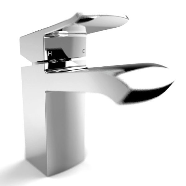 Bristan Descent Mono Basin Mixer with Clicker Waste - Image 4
