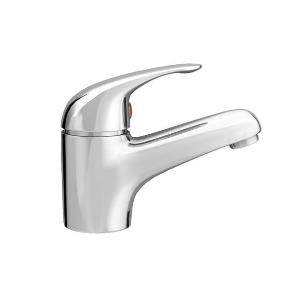 Modern Single Lever Basin Tap   Chrome - Image 5