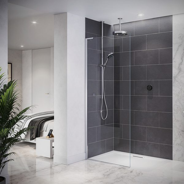 Mira Platinum Dual Outlet Ceiling Fed Digital Shower   High Pressure - Image 3