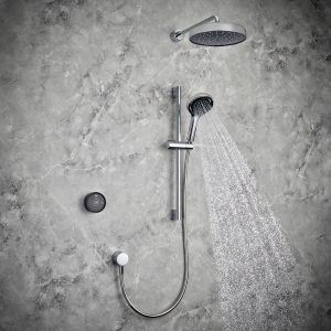 Mira Platinum Dual Outlet Rear Fed Digital Shower   High Pressure