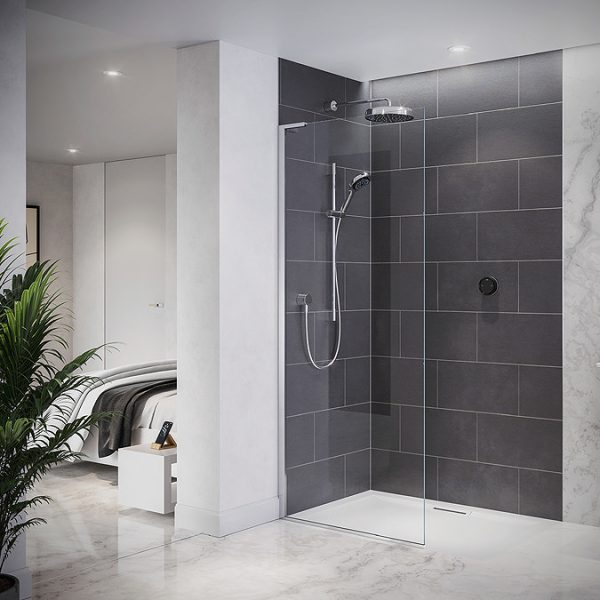 Mira Platinum Dual Outlet Rear Fed Digital Shower   High Pressure - Image 3