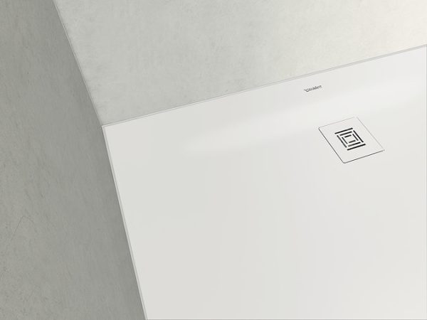 Duravit Sustano 800 x 800mm Square Shower Tray   White Gloss - Image 4
