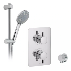 Vado Celsius Single Outlet Square Thermostatic Shower Set