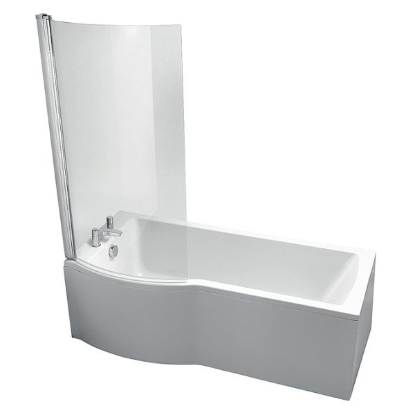 Ideal Standard Tempo Arc 1700mm P Shaped Shower Bath - Image 2