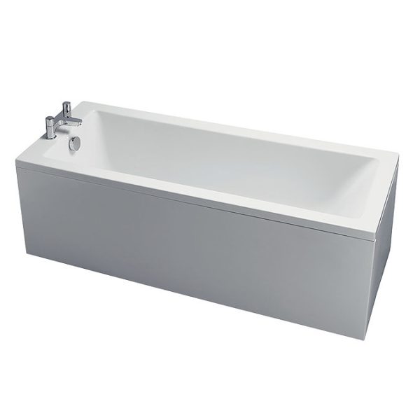 Ideal Standard Tempo Cube 1700 x 700mm 0TH Single Ended Idealform Bath - Image 2