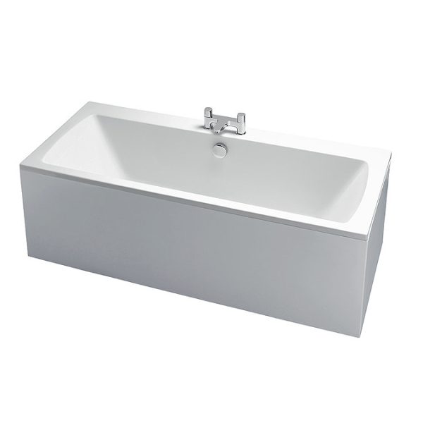 Ideal Standard Tempo Cube 1700 x 750mm 0TH Double Ended Idealform Bath - Image 2