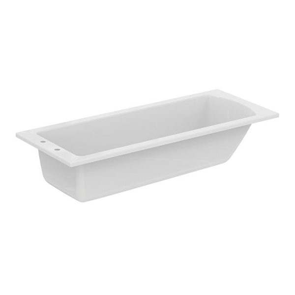 Ideal Standard Vue 1700 x 700mm 2TH Pre drilled Single Ended Bath - Image 2