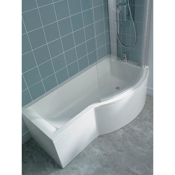 Ideal Standard Connect 1700 x 900mm 0TH Idealform Plus+ Shower Bath - Image 2