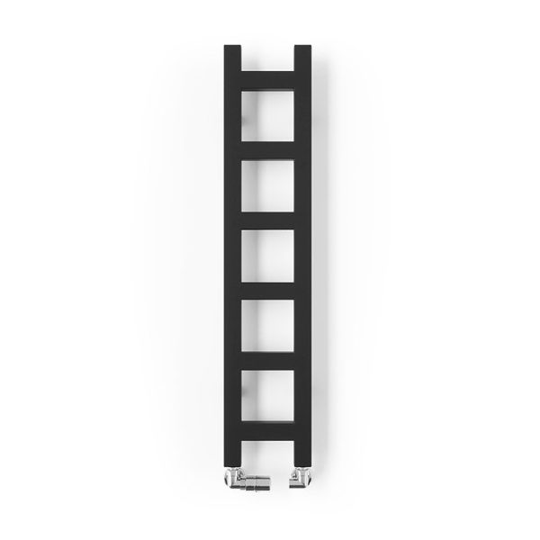 Terma Easy Matt Black Heated Towel Rail 960 x 200mm - Image 3