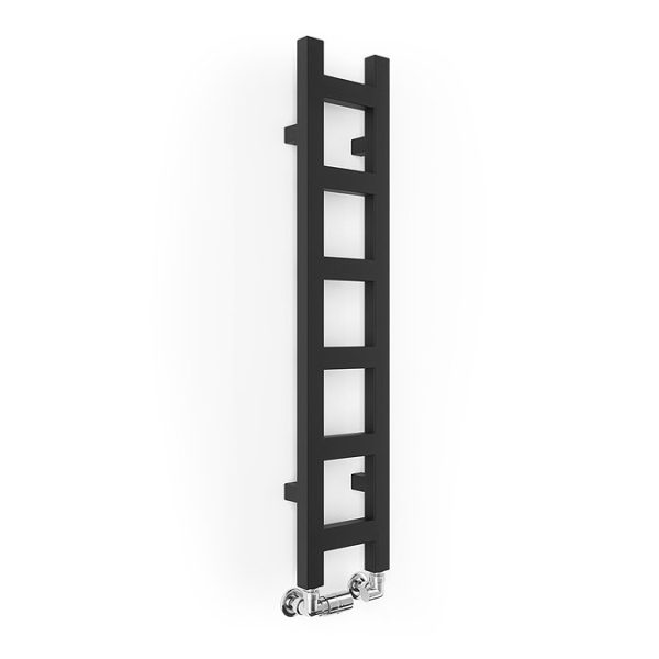 Terma Easy Matt Black Heated Towel Rail 960 x 200mm - Image 4