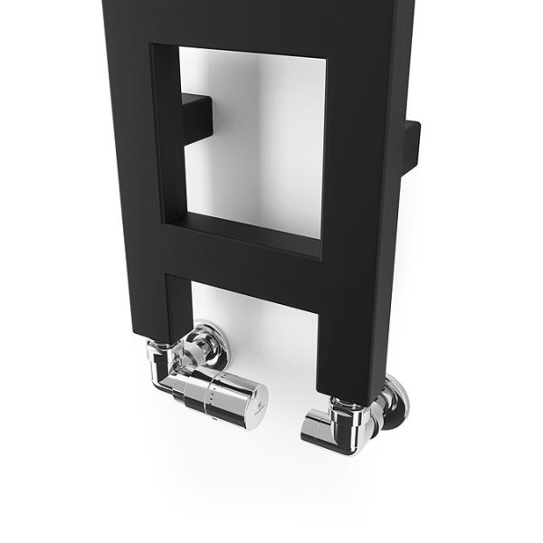 Terma Easy Matt Black Heated Towel Rail 960 x 200mm - Image 5