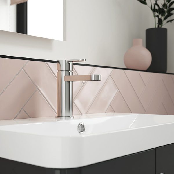 EcoDelux Giro Water Saving Mono Basin Mixer Tap with Waste - Image 3