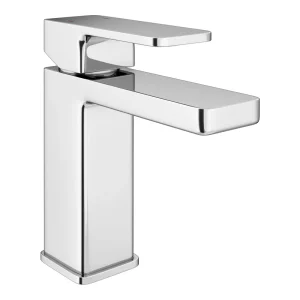 EcoDelux Cubo Water Saving Mono Basin Mixer Tap with Waste