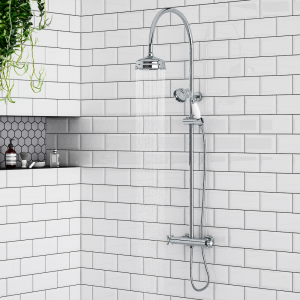 Chatsworth Traditional Thermostatic Shower Chrome