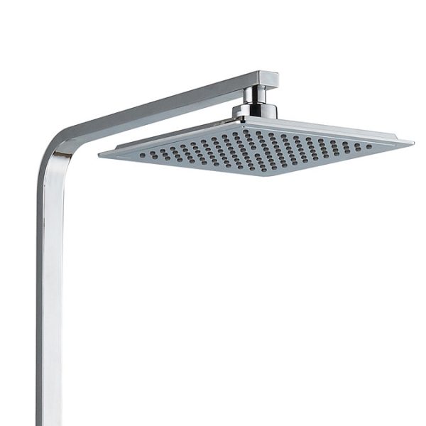 Summit Modern Square Thermostatic Shower Mixer   Chrome - Image 5