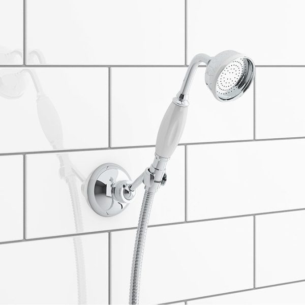 Trafalgar Triple Exposed Thermostatic Shower (incl. Valve, Elbow, Handset + Fixed Shower Head) - Image 4