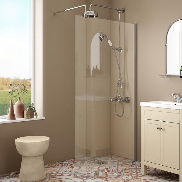 Chatsworth Thermostatic Shower with Diverter, Rigid Riser & Fixed Head - Image 8