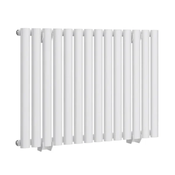Metro H600 x W826mm White Electric Only Single Panel Radiator with Bluetooth Thermostatic Element