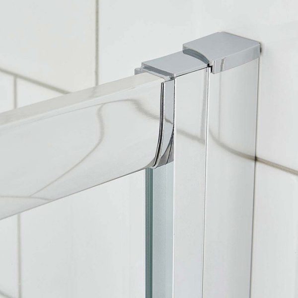 Ella Quadrant Shower Enclosure + Pearlstone Tray (900 x 900mm) - Image 3