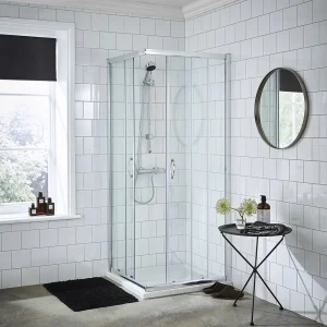 Ella Corner Entry Shower Enclosure   Enclosure Only