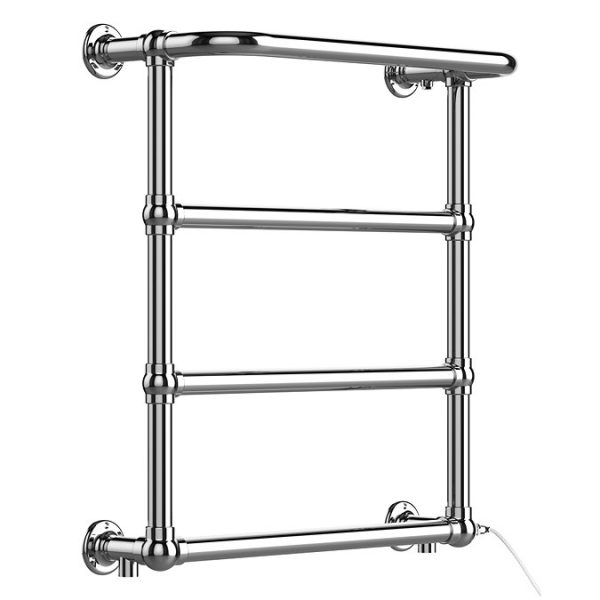 Maine 642 x 720mm Traditional Towel Rail (Includes Valves and Summer Electric Heating Kit) - Image 5
