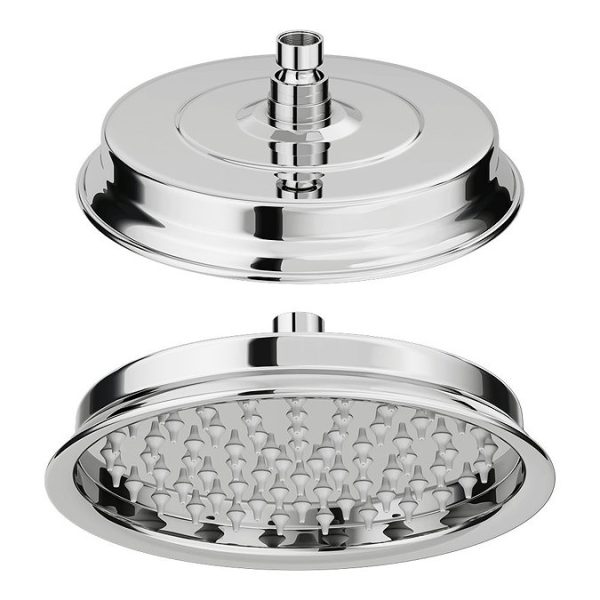 Thames Traditional Shower Package with Concealed Valve + 8" AirTec Head - Image 6