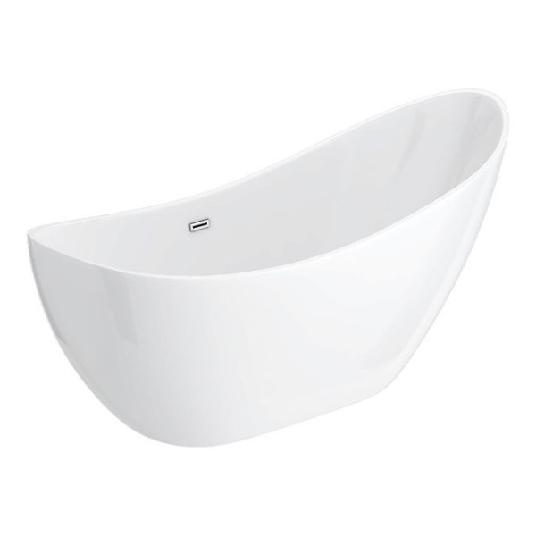 Nova 1750 Modern Free Standing Slipper Bath - Image 2