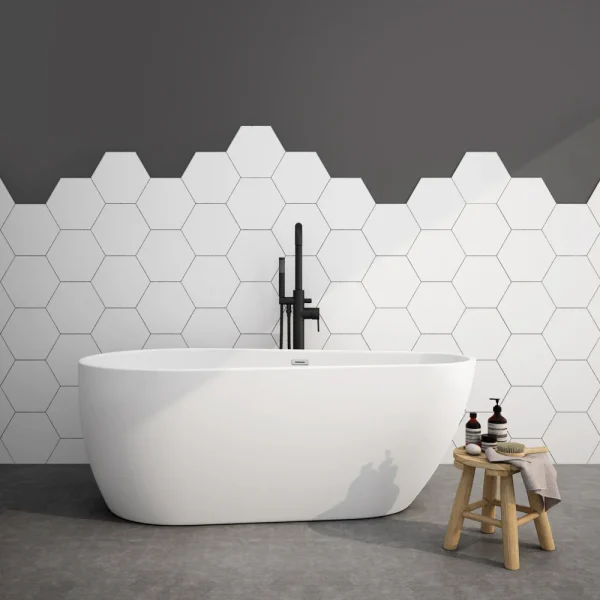 Toreno 1600 x 800mm Modern Freestanding Bath