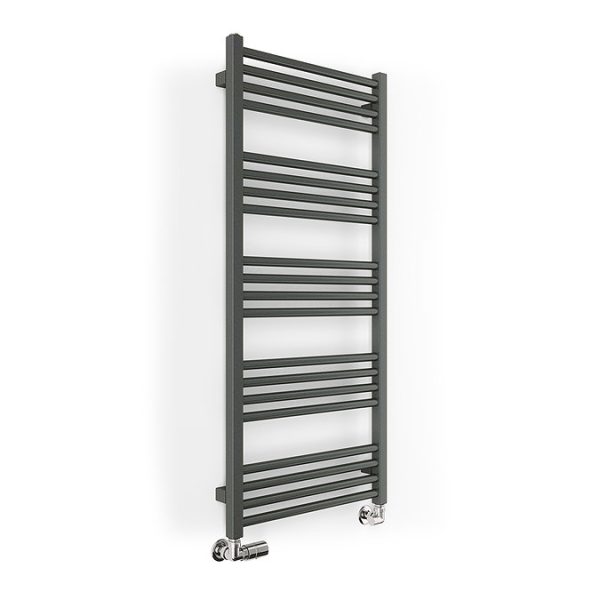 Terma Fiona Sparkling Grey Heated Towel Rail 1140 x 500mm - Image 4