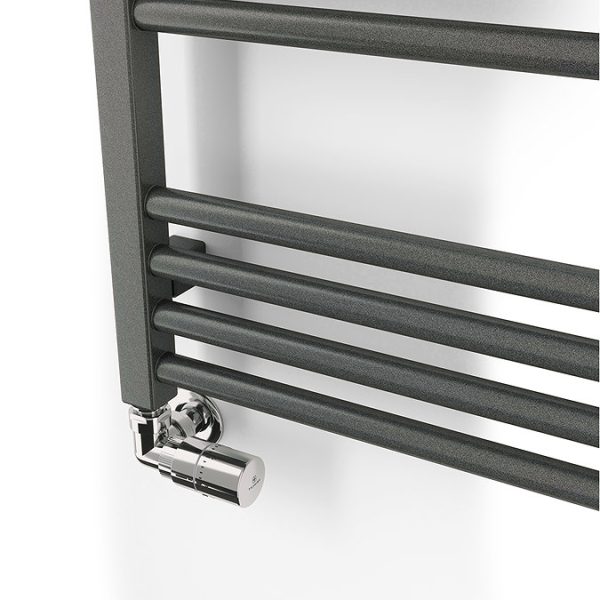 Terma Fiona Sparkling Grey Heated Towel Rail 1140 x 500mm - Image 5