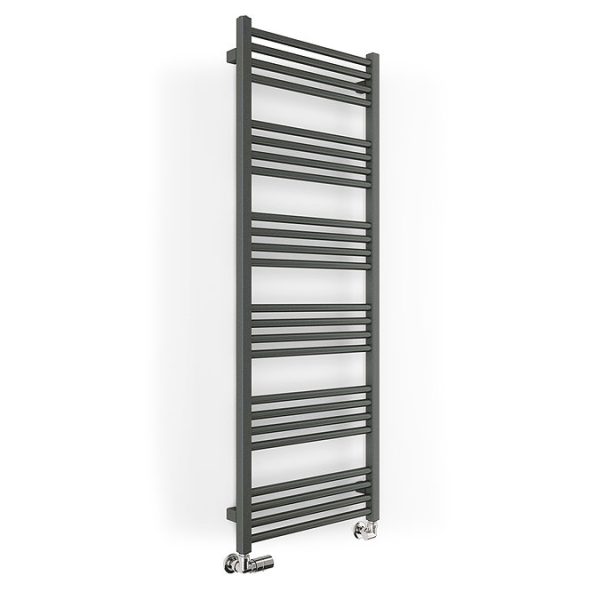 Terma Fiona Sparkling Grey Heated Towel Rail 1380 x 500mm - Image 5