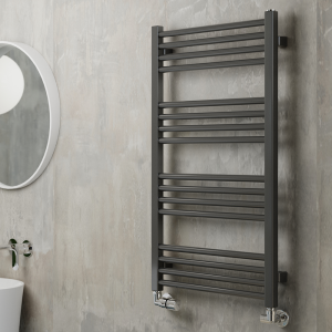 Terma Fiona Sparkling Grey Heated Towel Rail 900 x 500mm
